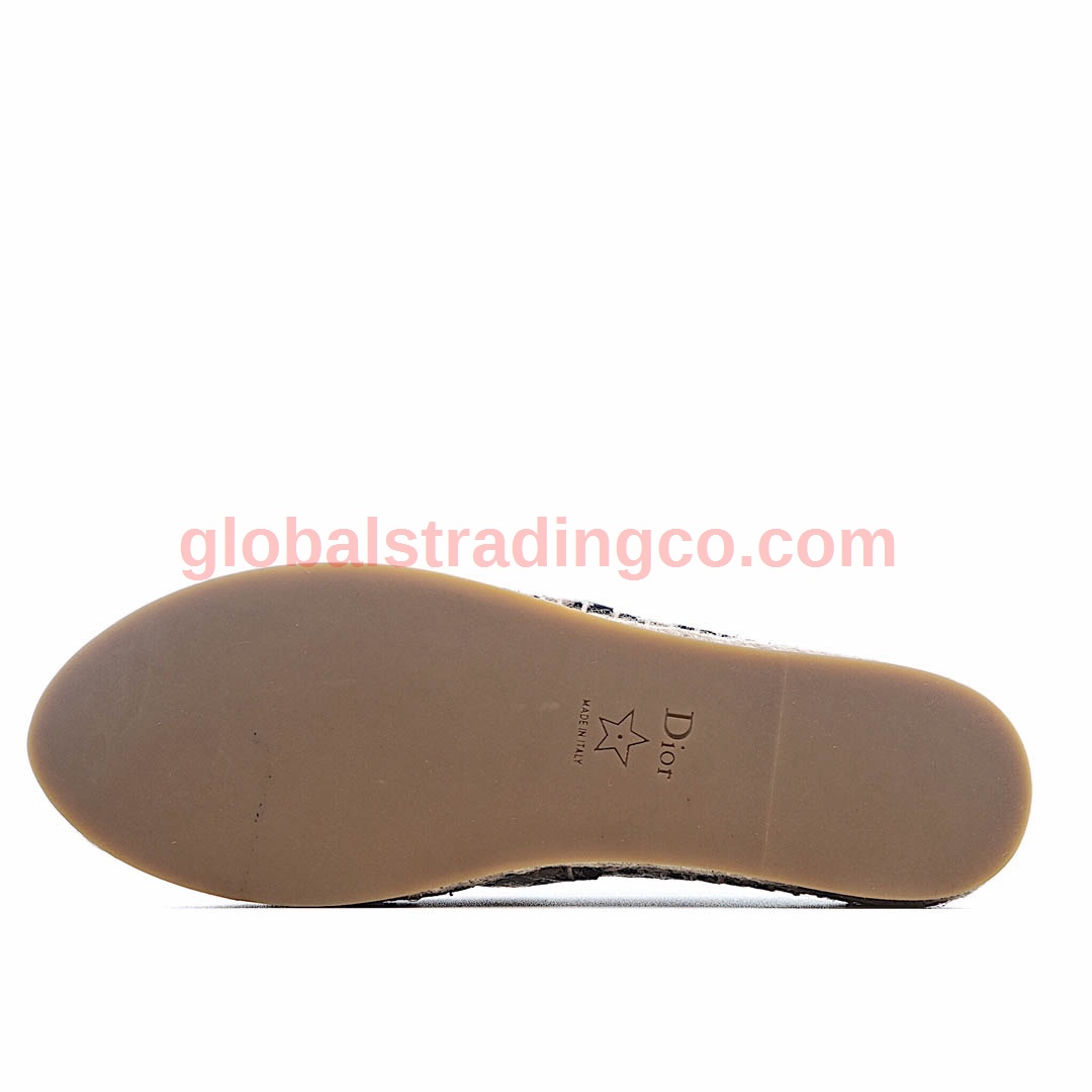 Dior Granville 20ss Fisherman\'s Half Slippers